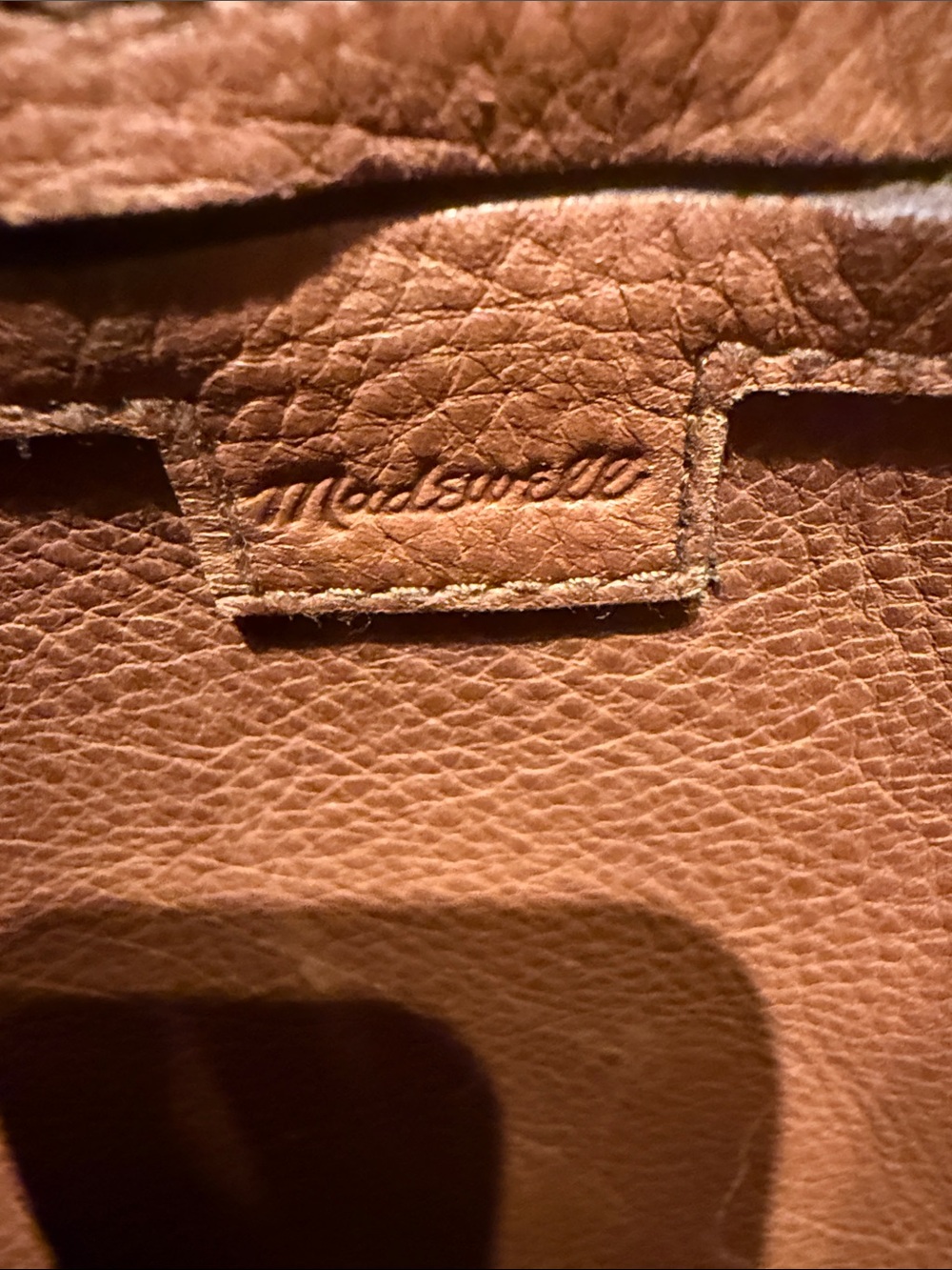 Everyday Leather Tote Bag in Brown - Picture 4 of 4